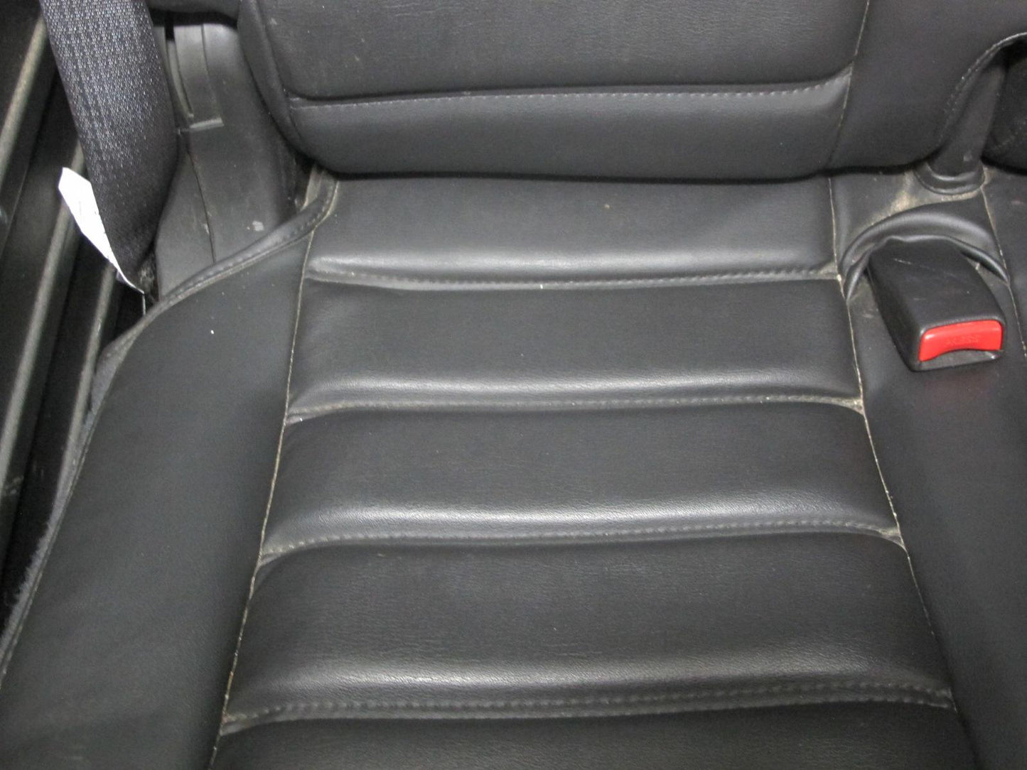 03-07 Hummer H2 Rear 3RD ROW Right Passenger Side Leather Seat Set of 2 Black