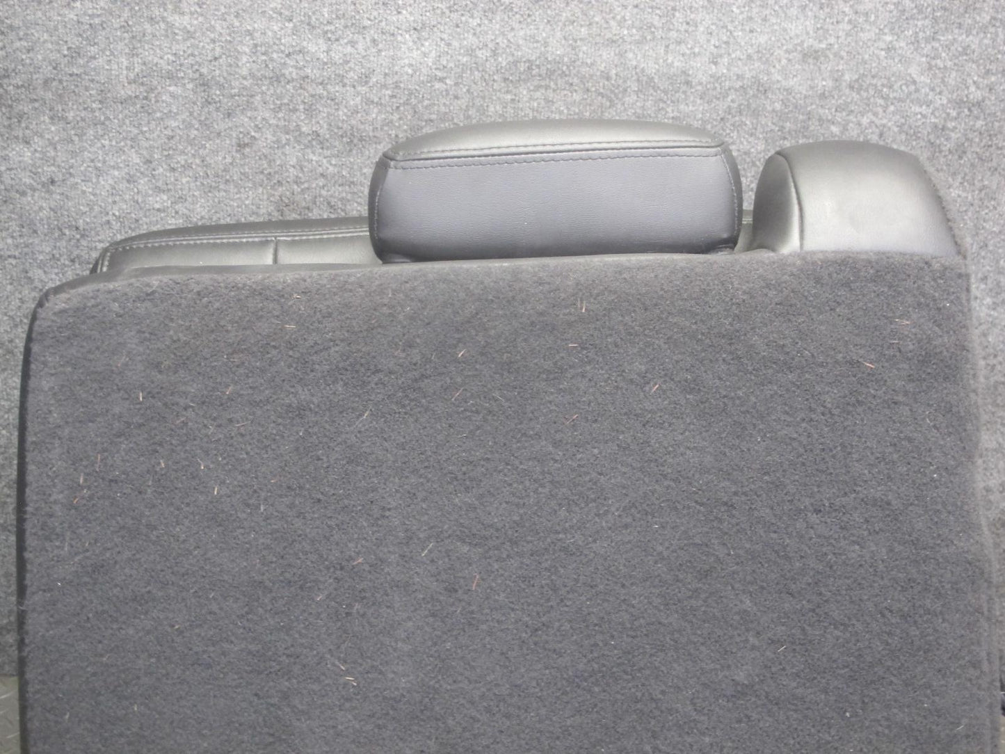 03-07 Hummer H2 Rear 3RD ROW Right Passenger Side Leather Seat Set of 2 Black