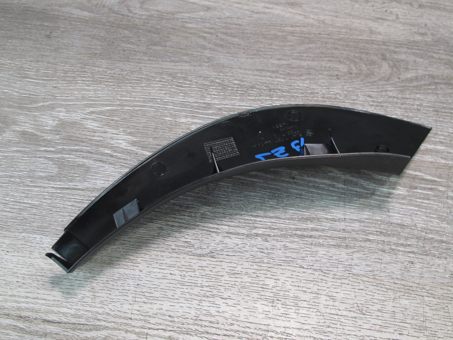 03-08 BMW E85 Z4 Set of 2 Interior B Pillar Lower Door Sill Trim Panel Black OEM