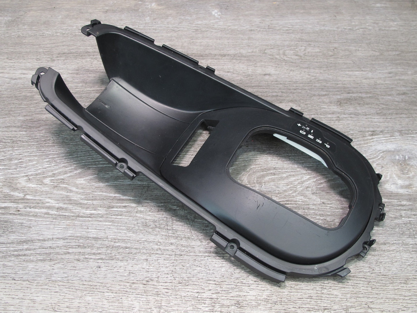 04-05 BMW E85 Z4 A/T Center Console Trim w Shifter Trim Black OEM