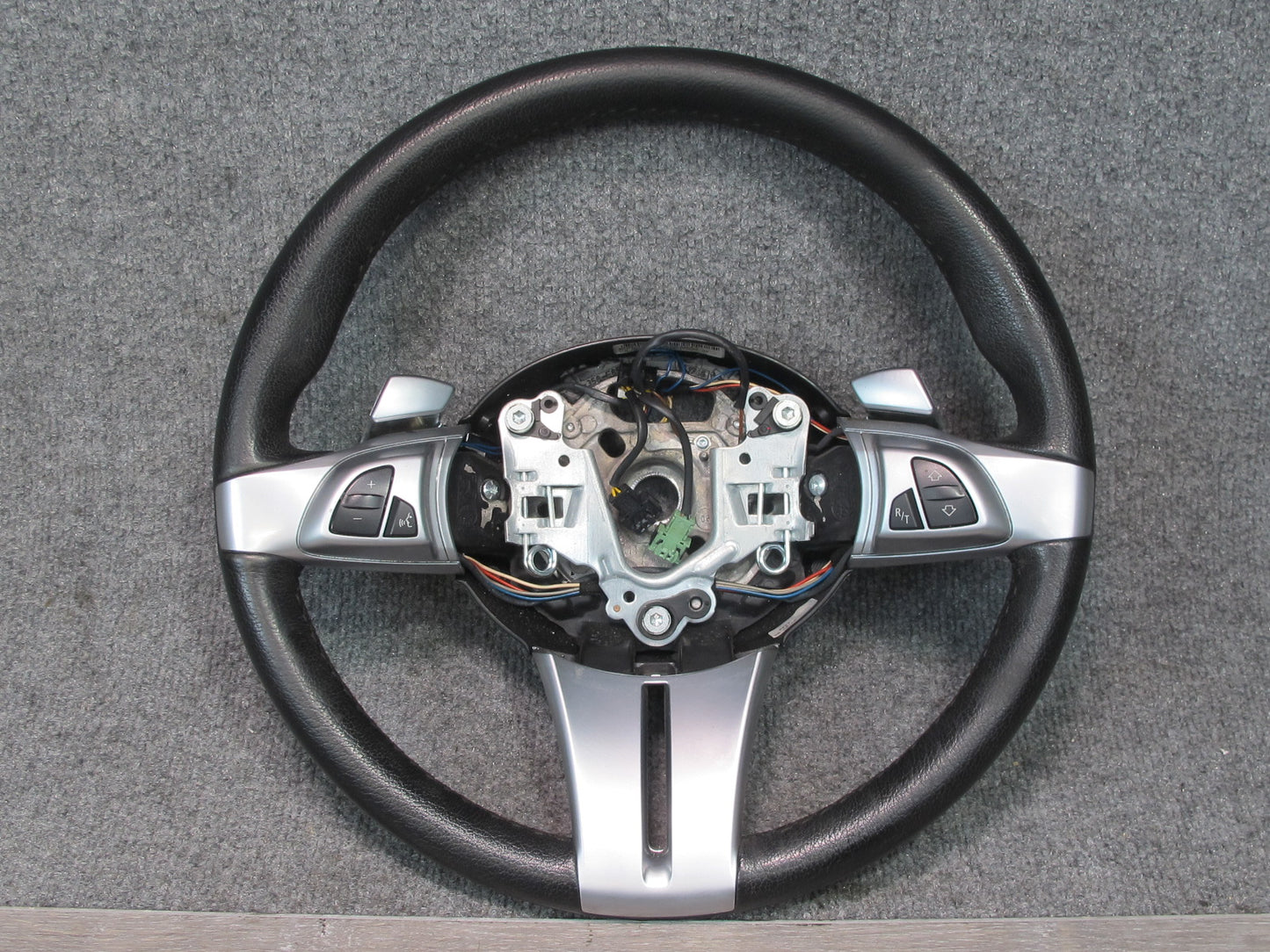 07-08 BMW E86 E85 Z4 A/T Leather Sport Multifunction Steering w Paddles OEM