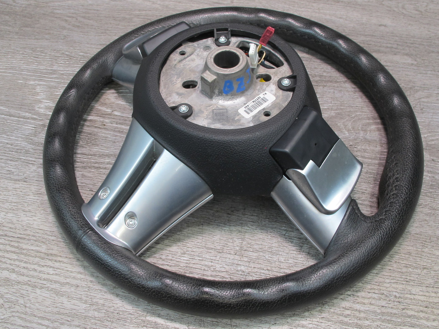 07-08 BMW E86 E85 Z4 A/T Leather Sport Multifunction Steering w Paddles OEM