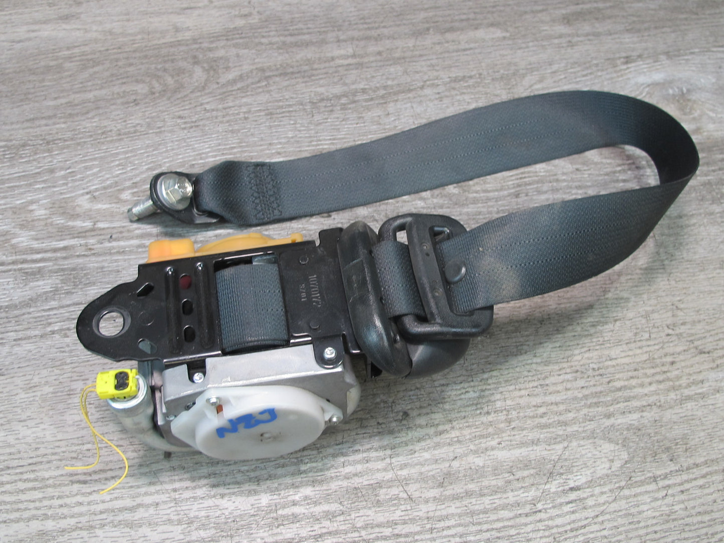 09-20 NISSAN 370Z Z34 FRONT LEFT & RIGHT SIDE SEATBELT RETRACTOR SET OEM