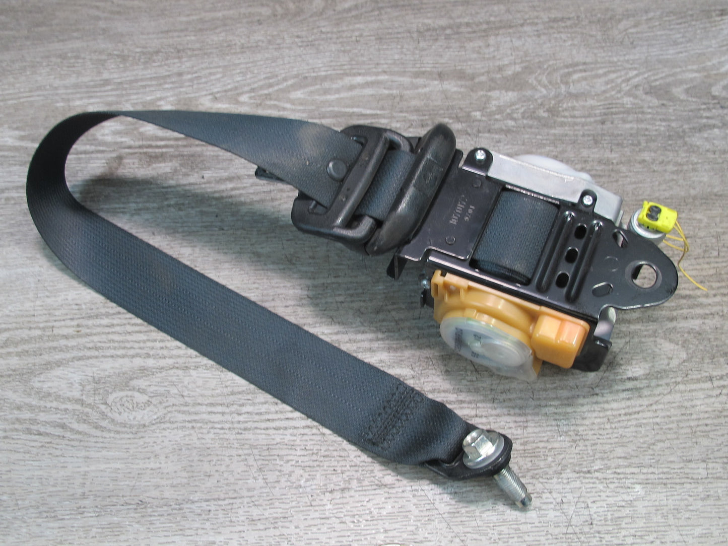 09-20 NISSAN 370Z Z34 FRONT LEFT & RIGHT SIDE SEATBELT RETRACTOR SET OEM