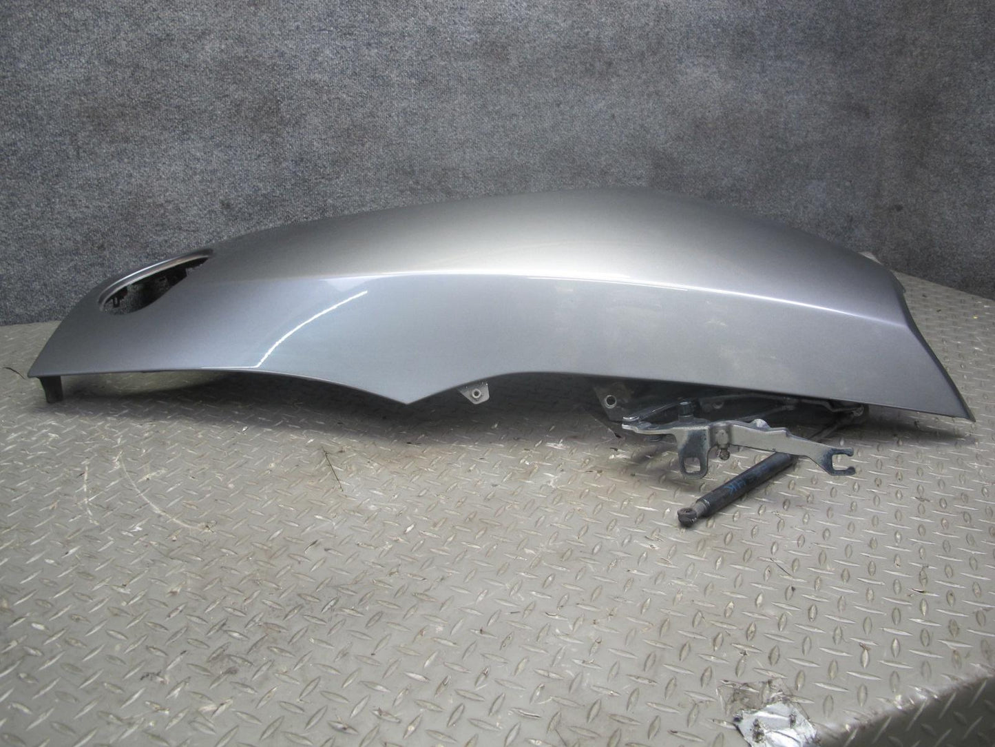 03-08 BMW E85 Z4 Rear Right Quarter Fender Shell Cover Panel w Trunk Hinge OEM