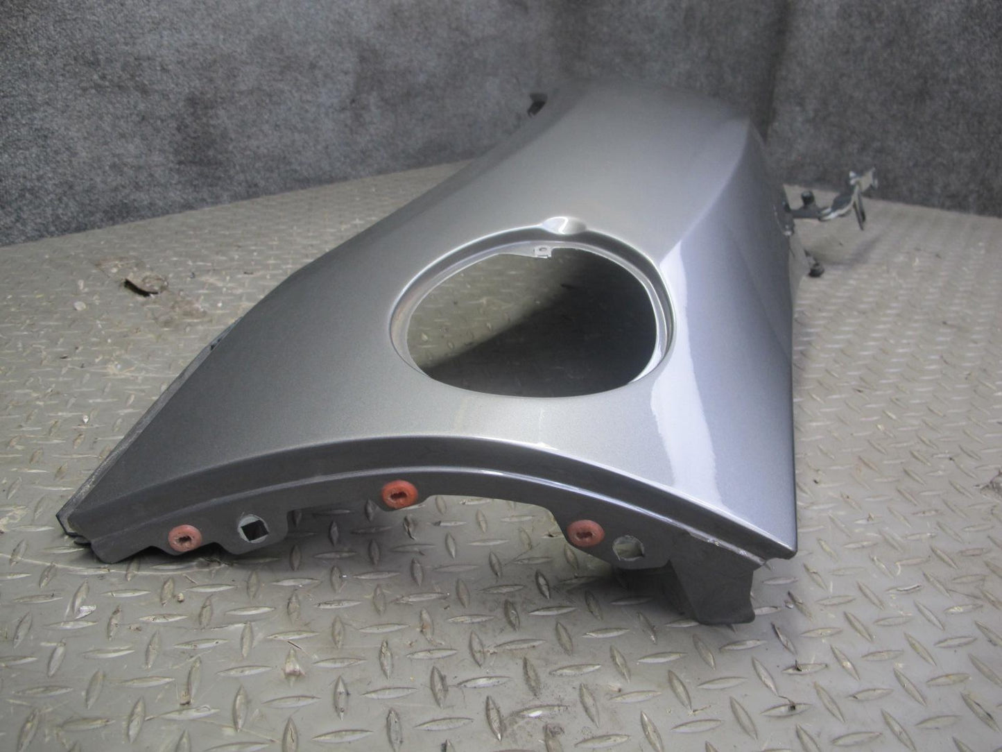 03-08 BMW E85 Z4 Rear Right Quarter Fender Shell Cover Panel w Trunk Hinge OEM