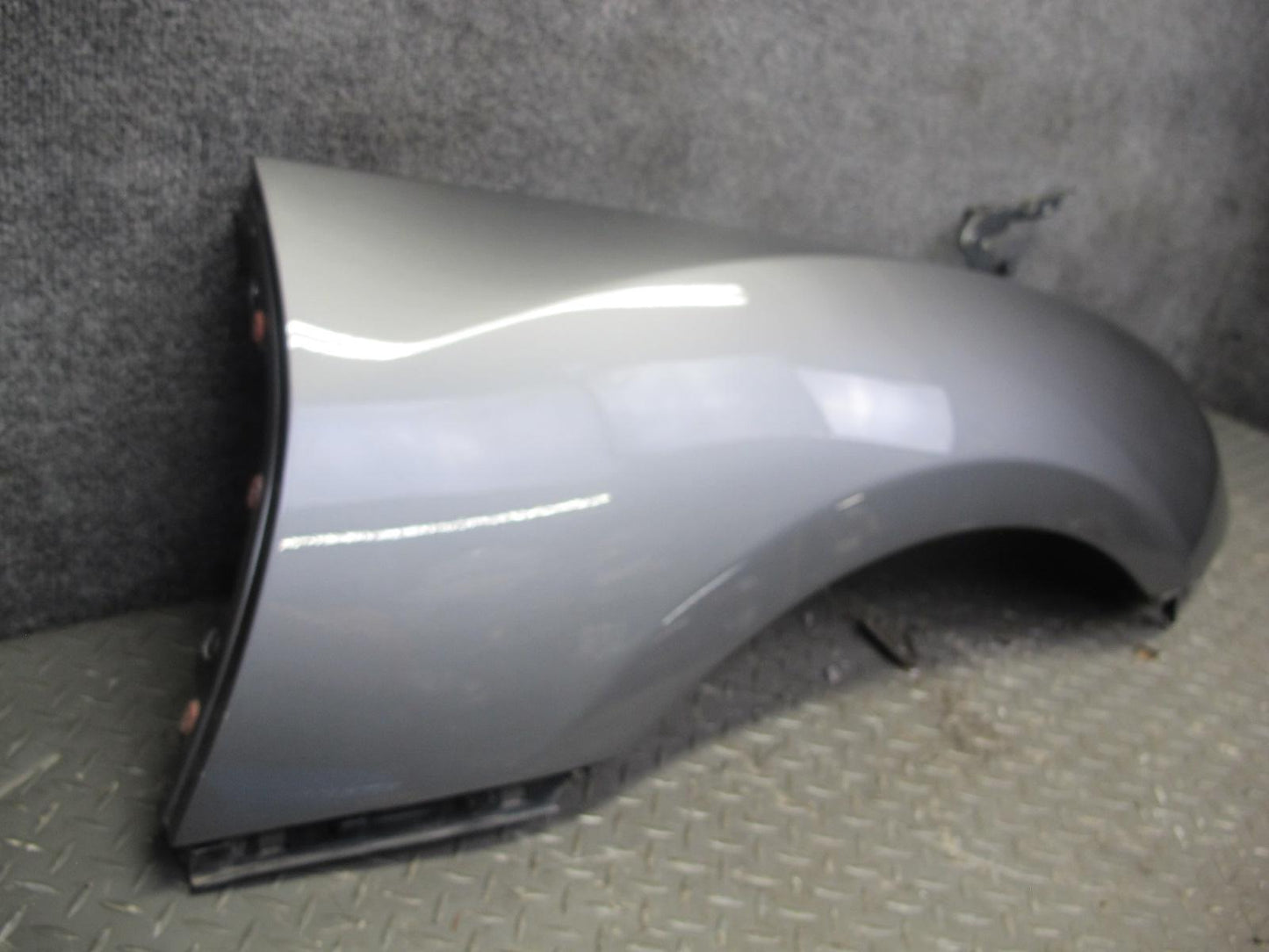 03-08 BMW E85 Z4 Rear Left Quarter Fender Shell Cover Panel w Trunk Hinge OEM