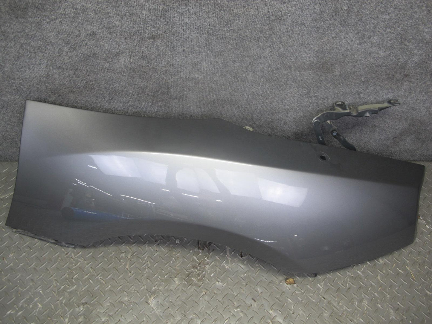 03-08 BMW E85 Z4 Rear Left Quarter Fender Shell Cover Panel w Trunk Hinge OEM