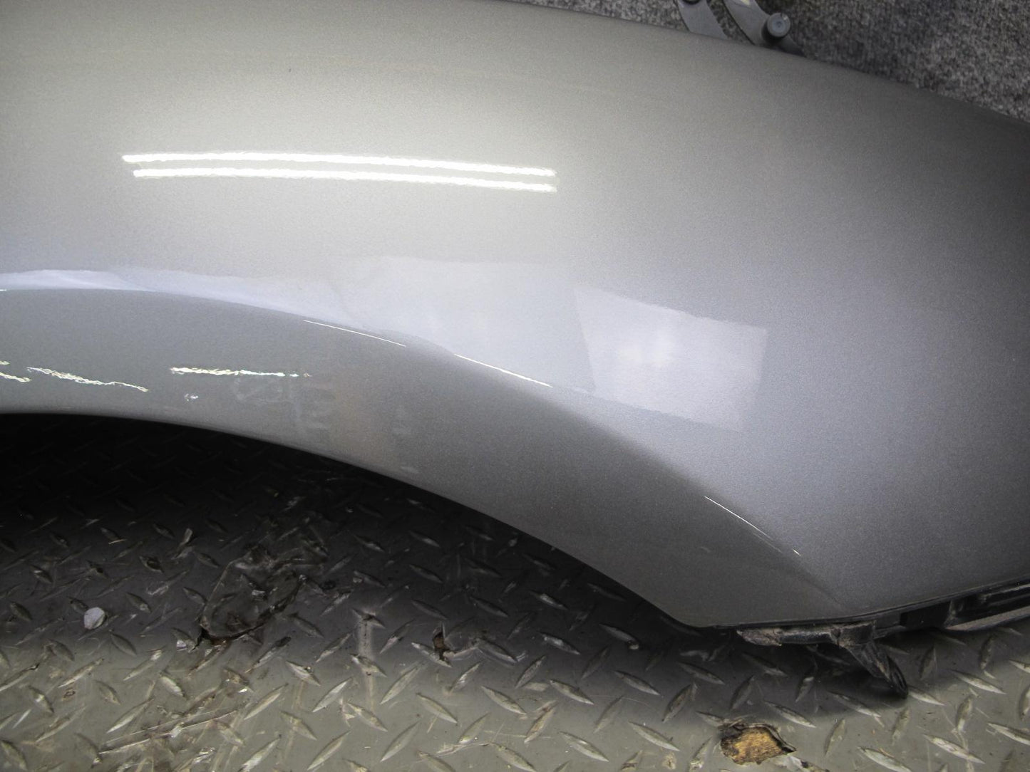 03-08 BMW E85 Z4 Rear Left Quarter Fender Shell Cover Panel w Trunk Hinge OEM
