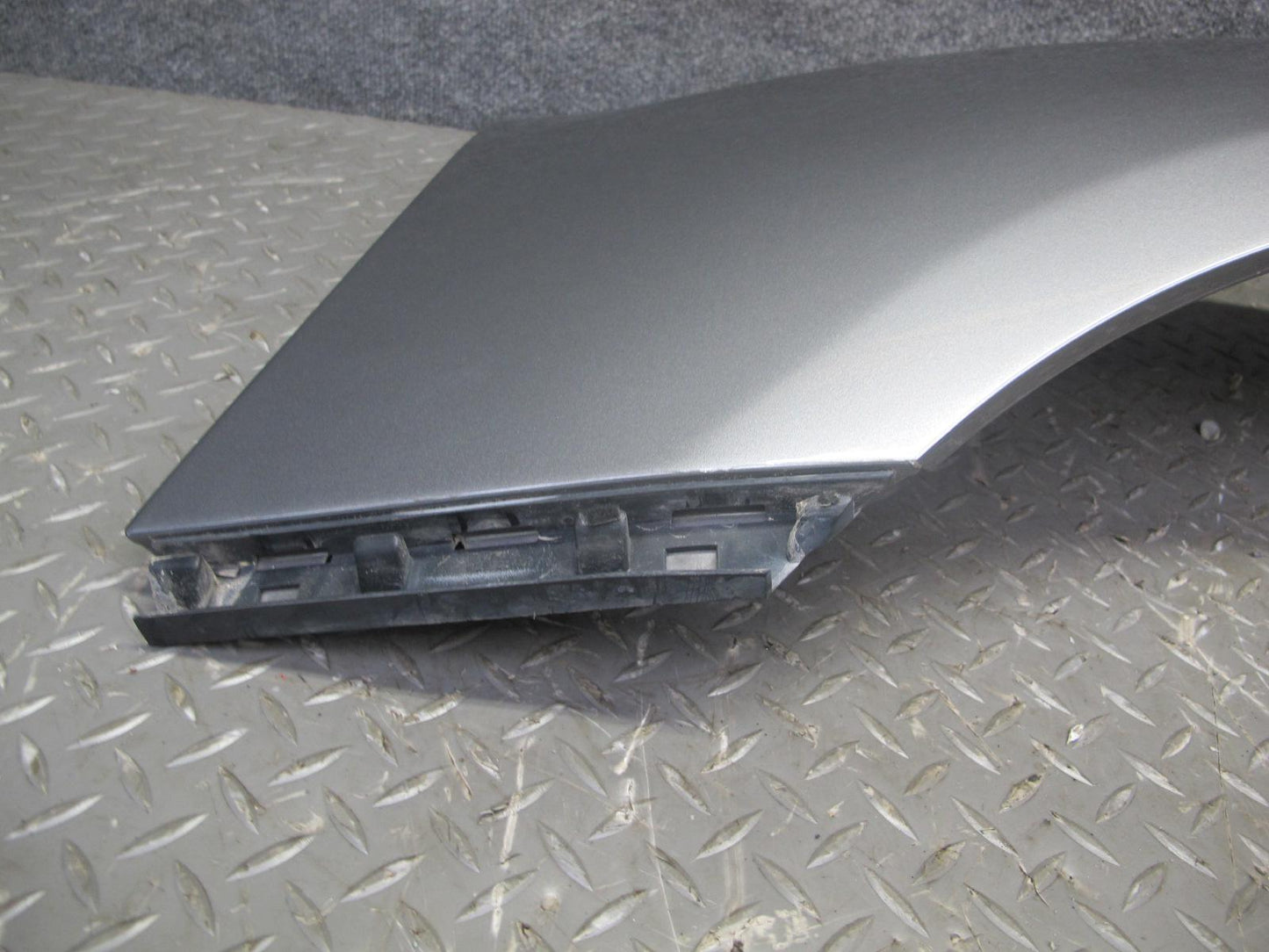 03-08 BMW E85 Z4 Rear Left Quarter Fender Shell Cover Panel w Trunk Hinge OEM