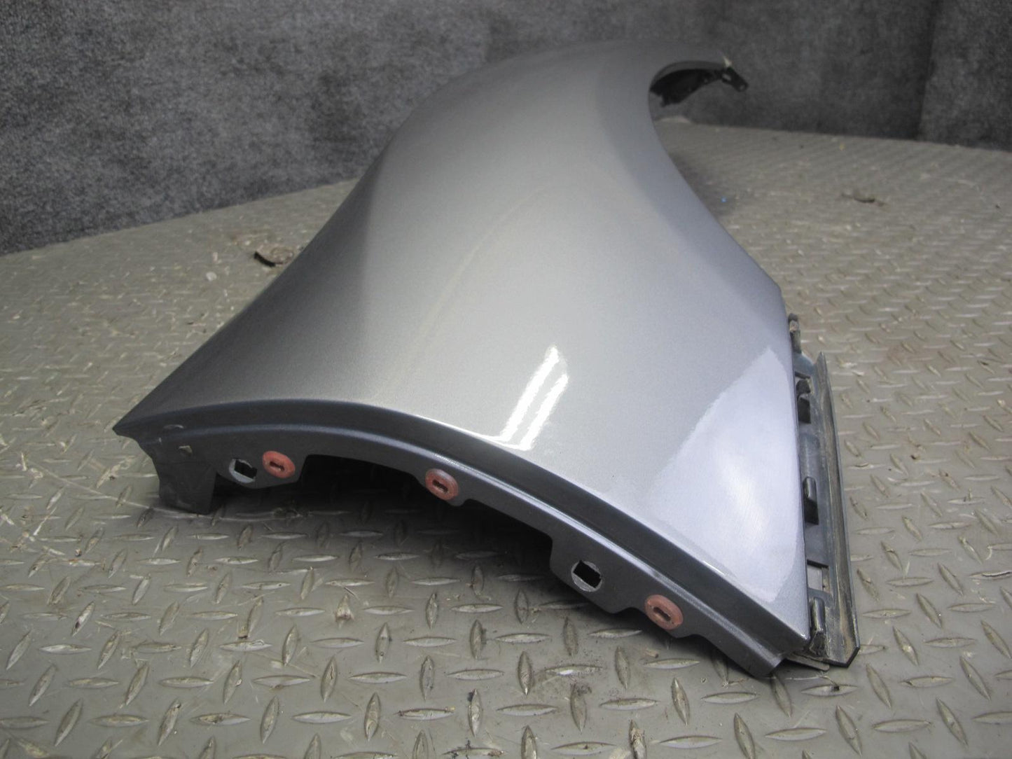 03-08 BMW E85 Z4 Rear Left Quarter Fender Shell Cover Panel w Trunk Hinge OEM