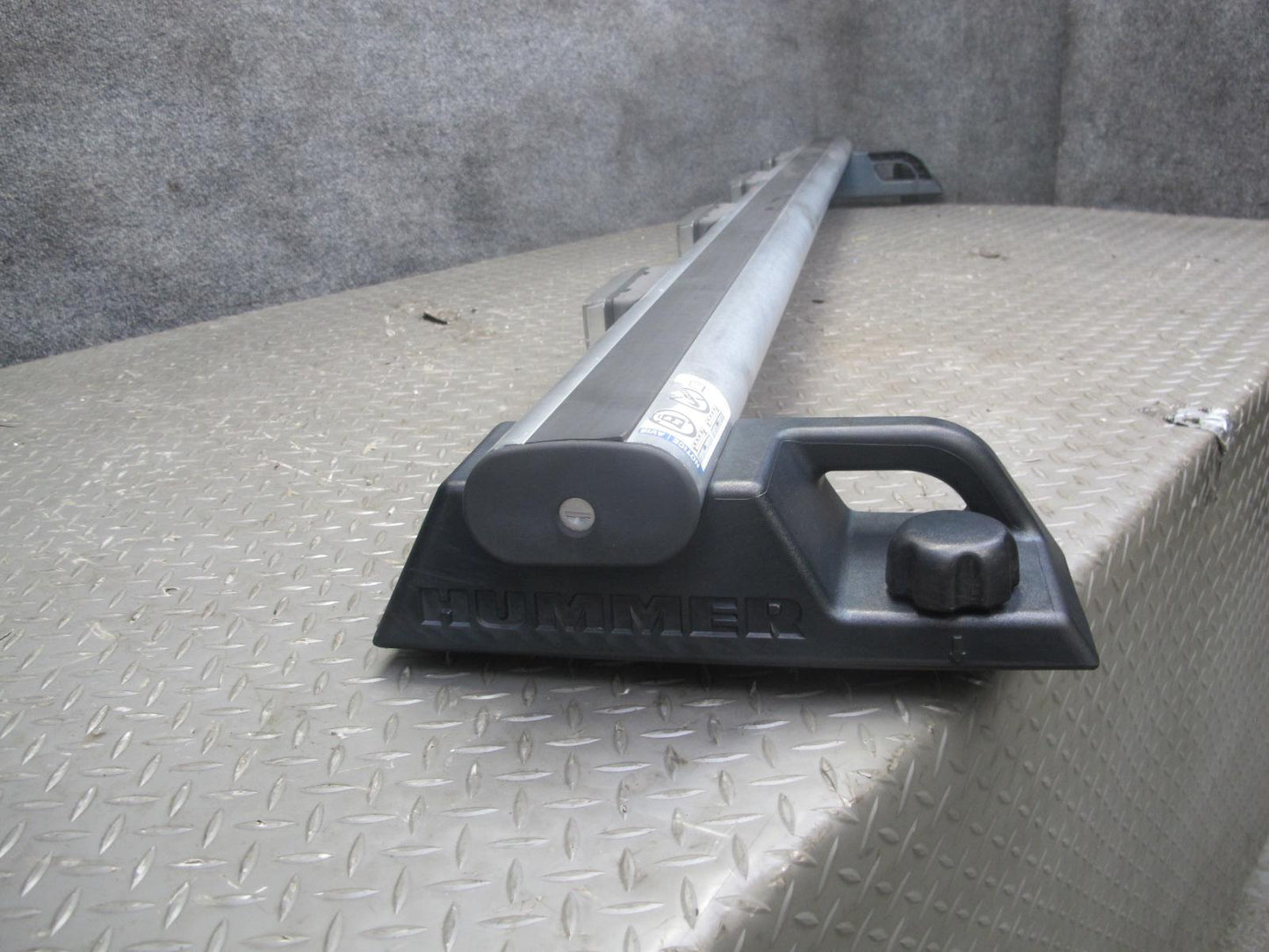 2003-2009 Hummer H2 Upper Roof Luggage Rack Rail Cross Cargo Bar Set of 3