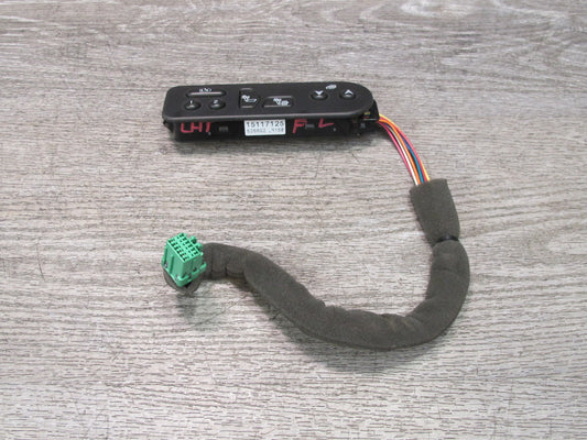 2005-2007 Hummer H2 Front Left Seat Memory Adjust Heater Window Switch