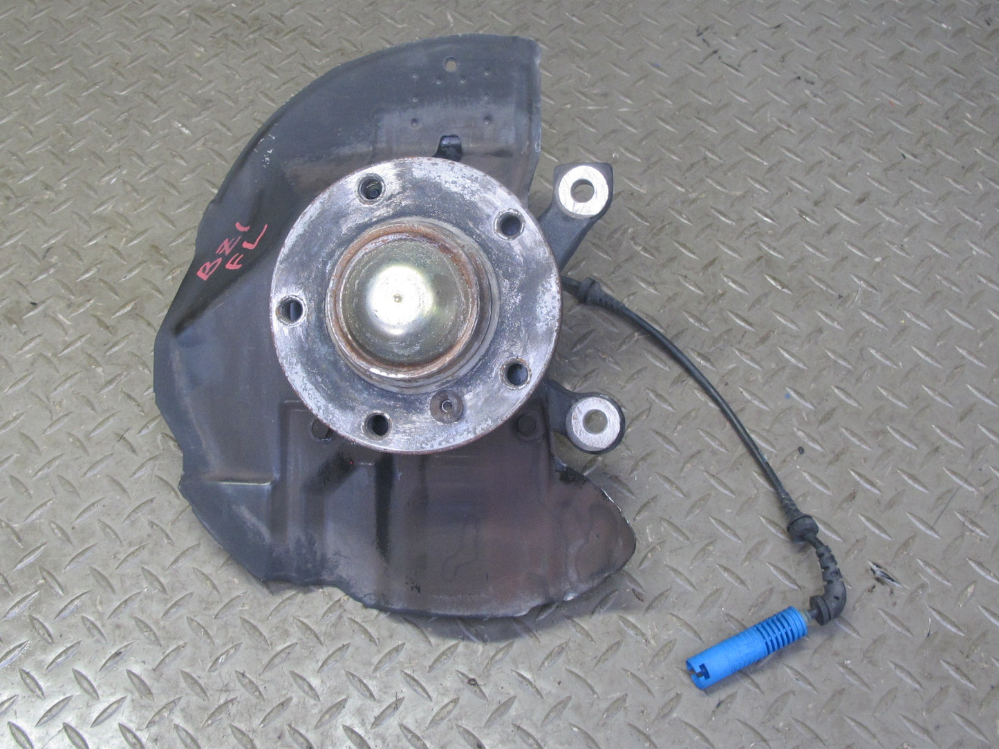 03-08 BMW E85 Z4 RWD Front Left Spindle Knuckle Wheel Hub Bearing 96K Miles OEM