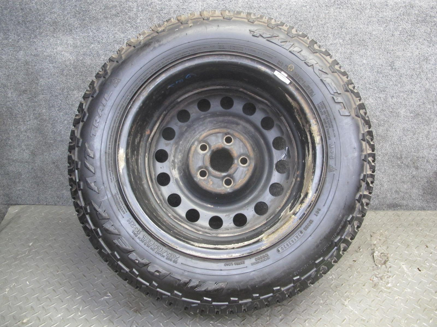 97-03 VW Eurovan T4 R16 16" Steel Wheel Rim 16x7J ET49 5x112 w 215/65 102H Tire