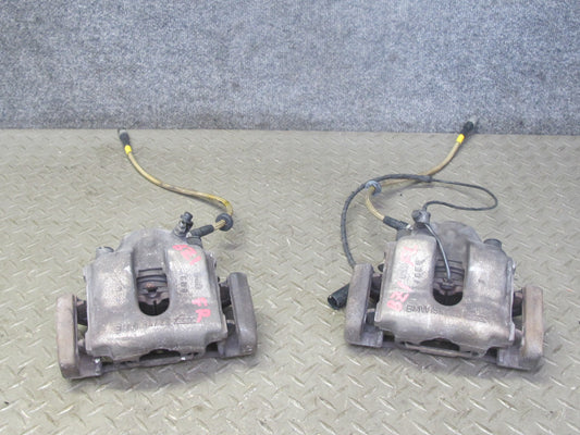 03-08 BMW E85 Z4 RWD Set of 2 Front Left & Right Brake Caliper 96K Miles OEM