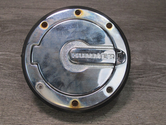 2003-2007 Hummer H2 Fuel Door Lid Chrome Cover w Housing