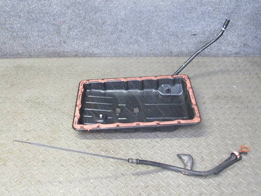 92-97 Lexus SC400 A340E Automatic Transmission Oil Pan w DIP Stick & Holder OEM