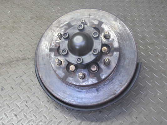 99-01 Isuzu Vehicross Front Left Spindle Knuckle Wheel Hub w Brake Rotor OEM