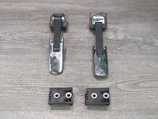 2003-2009 Hummer H2 Front Left & Right Hood Bonnet Latch Lock Strap Support Set