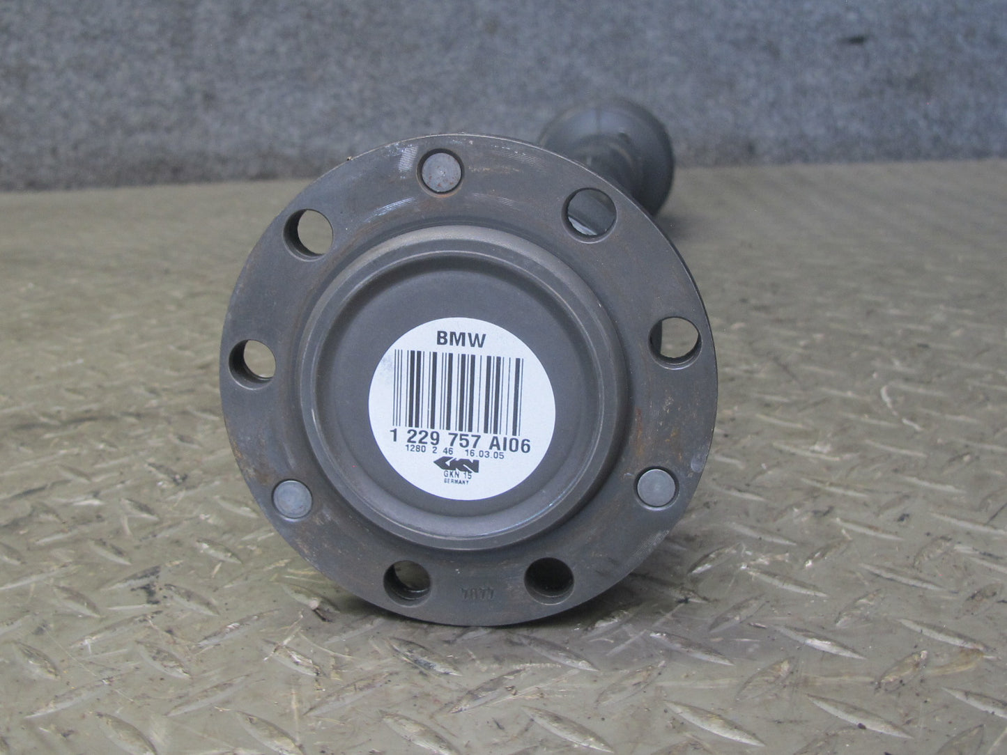 01-06 BMW E46 330Ci 330i M54 M/T Rear Left Suspension Axle Shaft 1229757 OEM