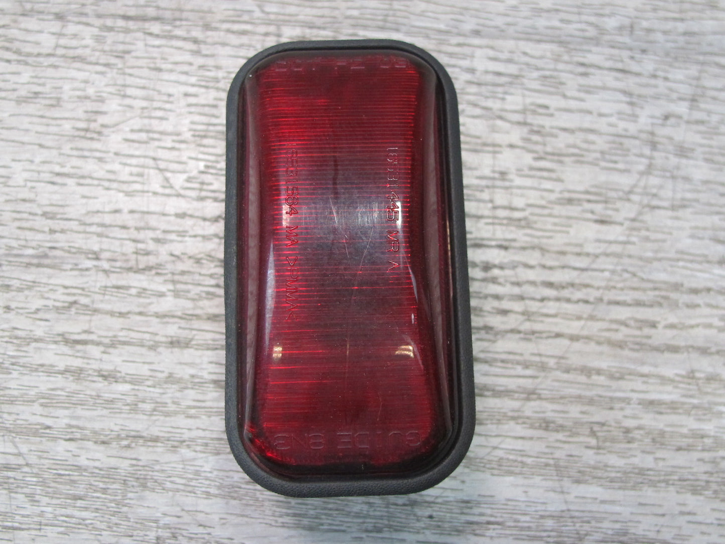 2003-2009 Hummer H2 Rear Roof Clearance Marker Light Lamp RED Set of 3