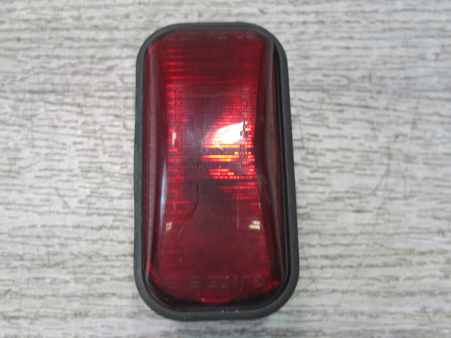 2003-2009 Hummer H2 Rear Roof Clearance Marker Light Lamp RED Set of 3