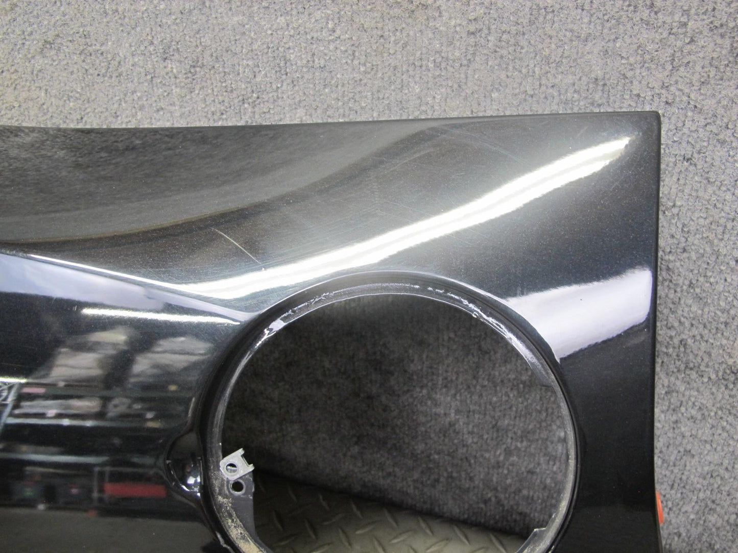 03-08 BMW E85 Z4 Rear Right Quarter Fender Shell Cover Panel Black OEM