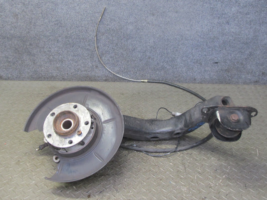 96-97 BMW E36 328iC Convertible RWD Rear Left Trailing Arm Knuckle Wheel Hub OEM