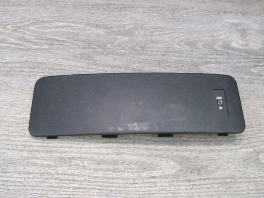 03-08 BMW E85 Z4 Dash Front Lower Trim Cover Panel w AUX Black 7053091 OEM