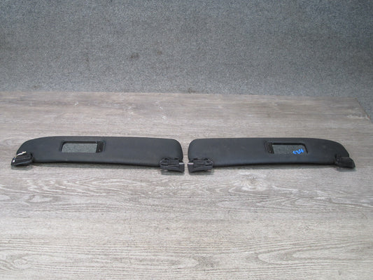 03-08 BMW E85 Z4 Convertible Set of 2 Front Left & Right Sun Visor OEM