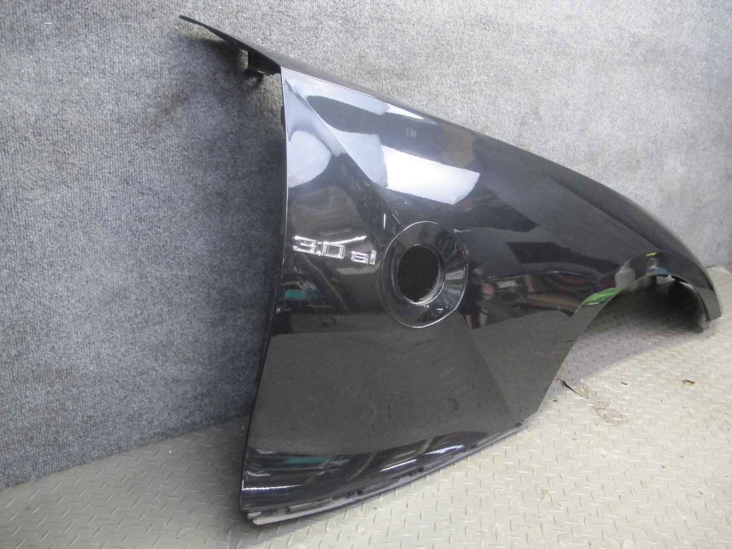 03-08 BMW E85 Z4 Front Right Fender Shell Cover Panel Black OEM