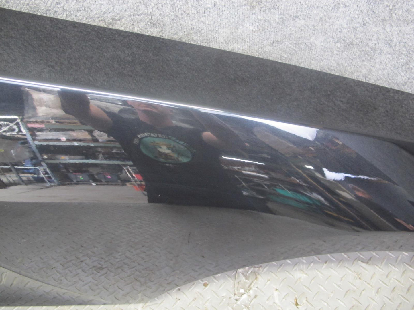 03-08 BMW E85 Z4 Front Right Fender Shell Cover Panel Black OEM
