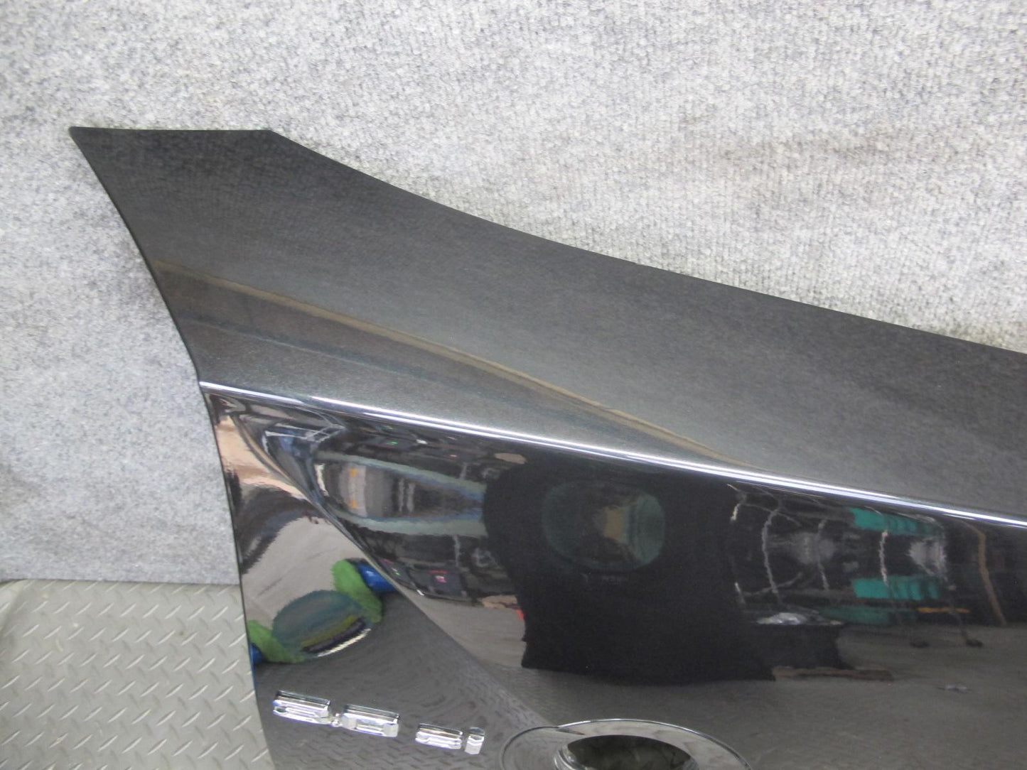 03-08 BMW E85 Z4 Front Right Fender Shell Cover Panel Black OEM