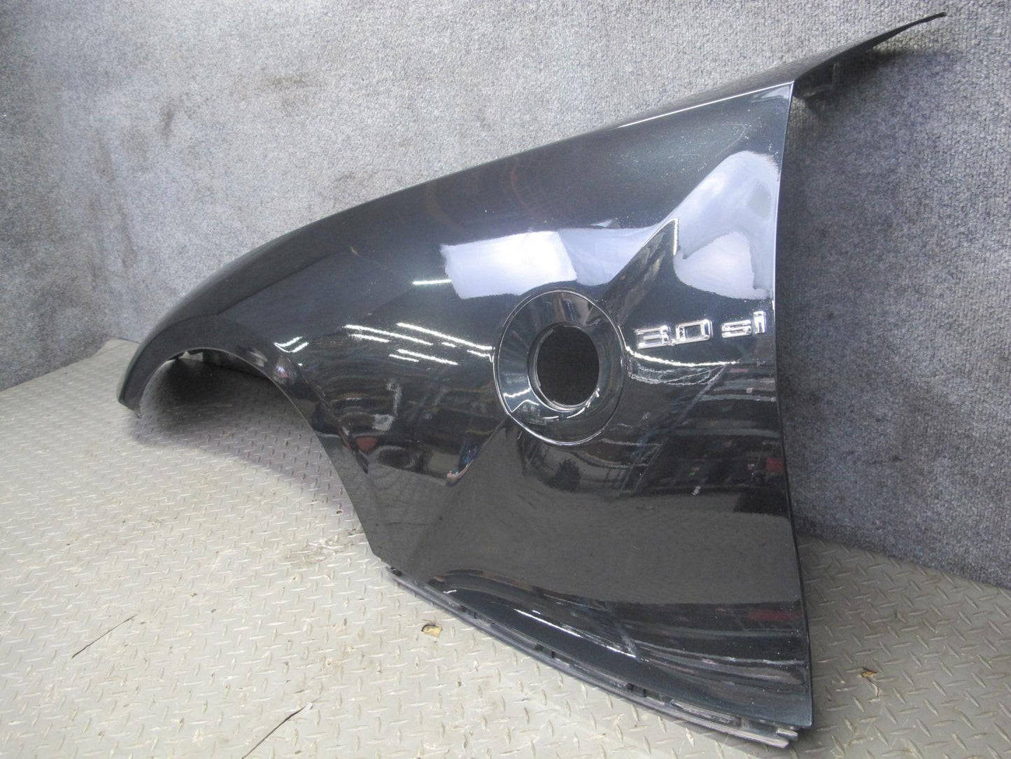 03-08 BMW E85 Z4 Front Left Fender Shell Cover Panel Black OEM