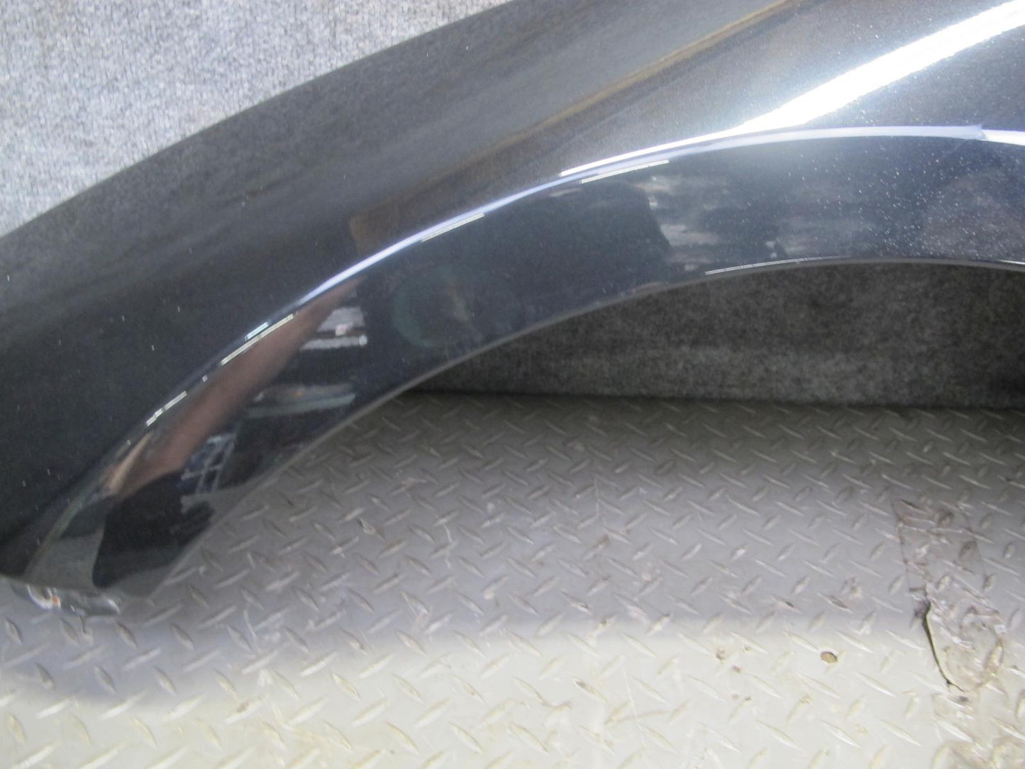03-08 BMW E85 Z4 Front Left Fender Shell Cover Panel Black OEM