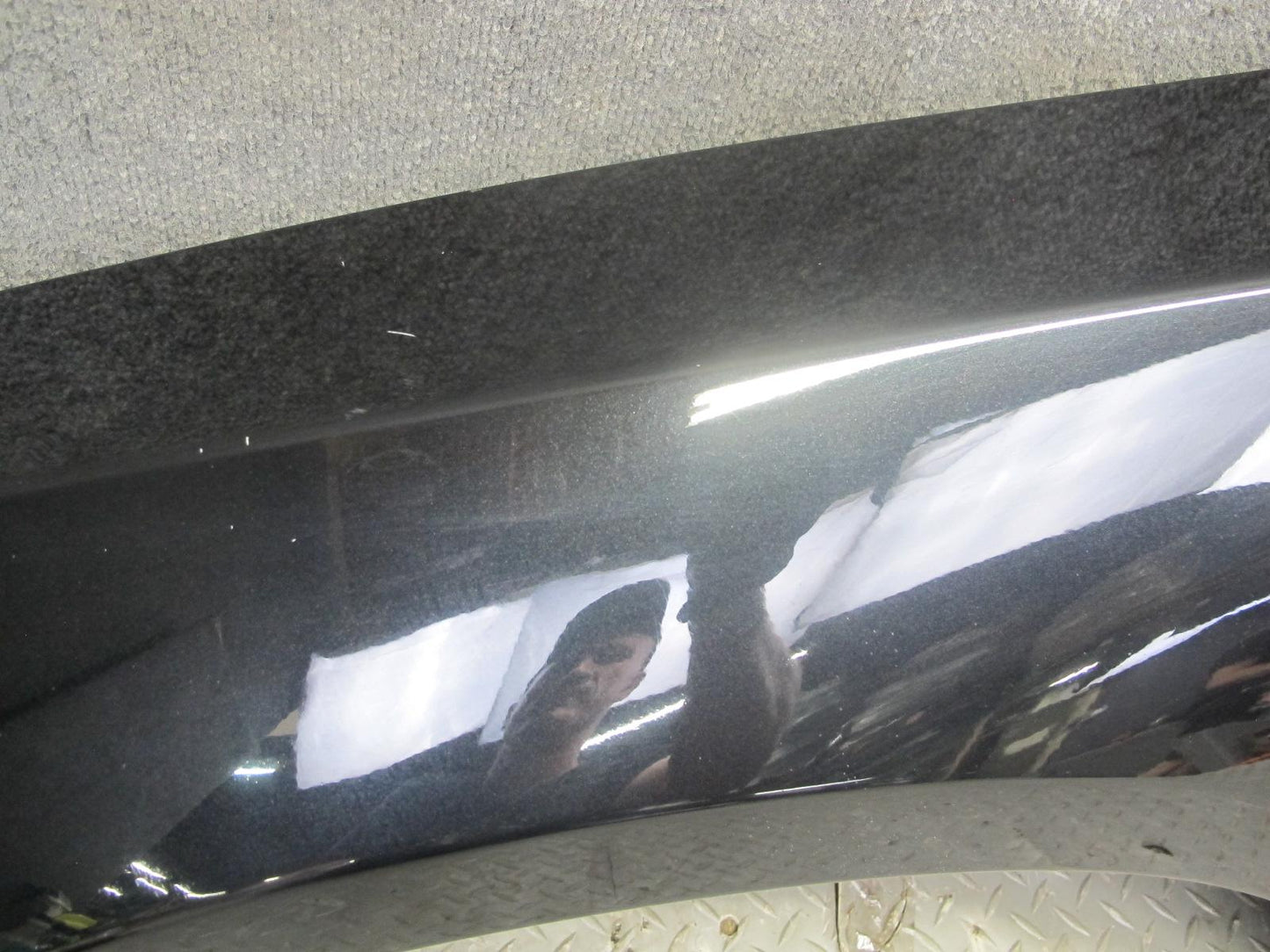03-08 BMW E85 Z4 Front Left Fender Shell Cover Panel Black OEM