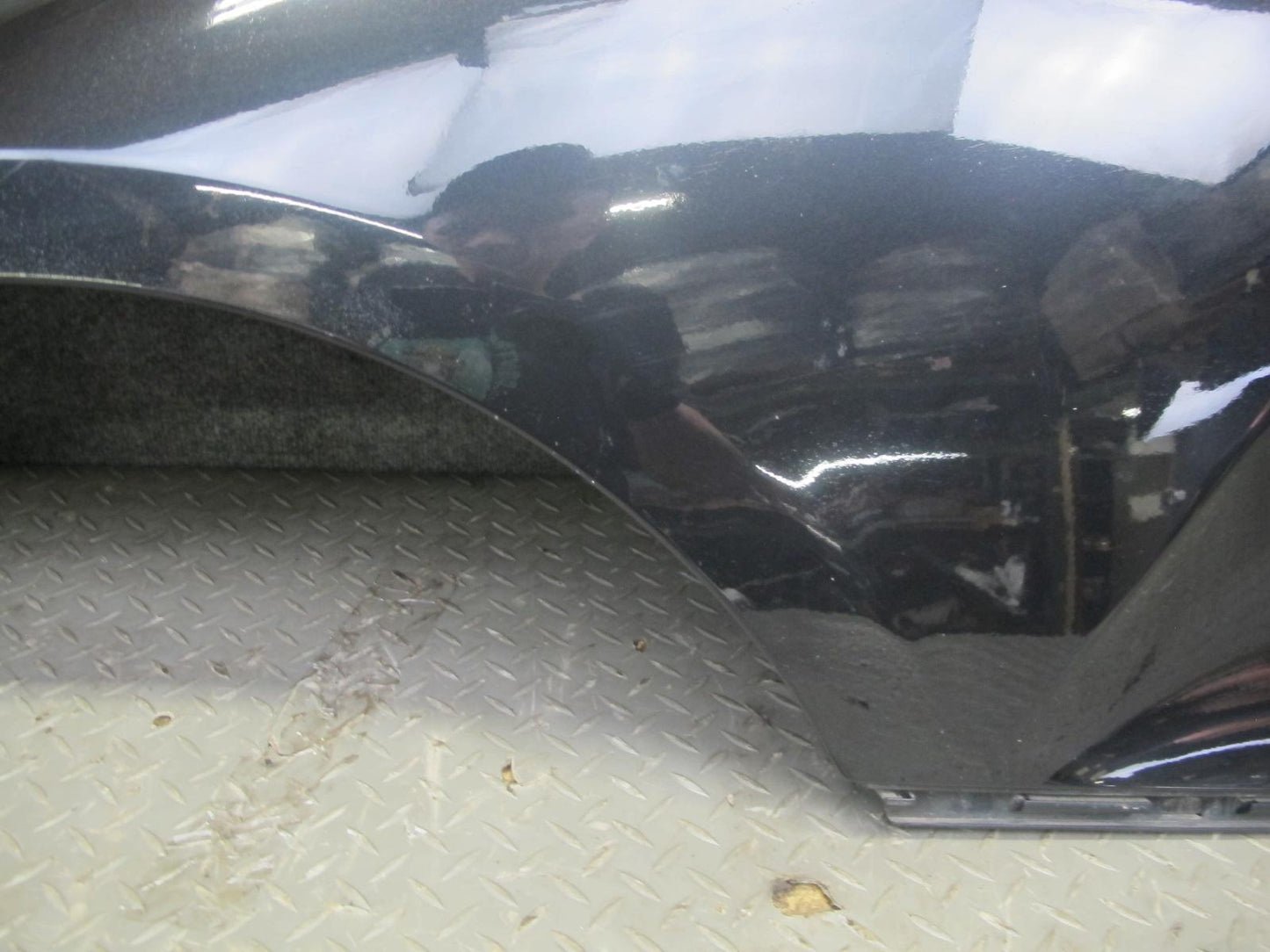 03-08 BMW E85 Z4 Front Left Fender Shell Cover Panel Black OEM