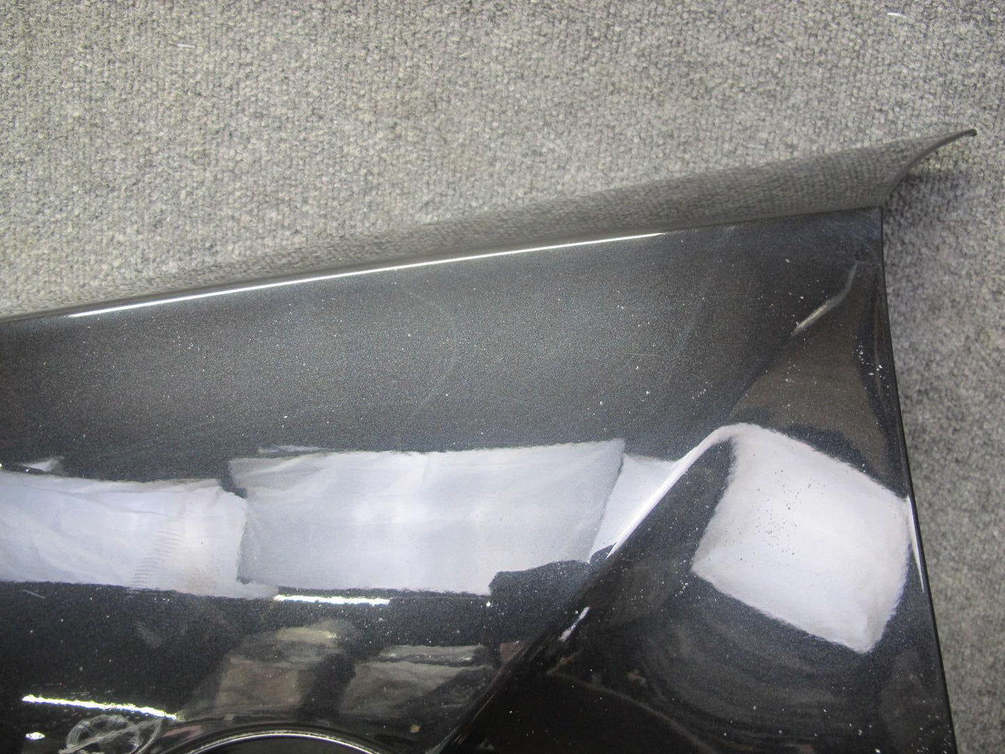 03-08 BMW E85 Z4 Front Left Fender Shell Cover Panel Black OEM