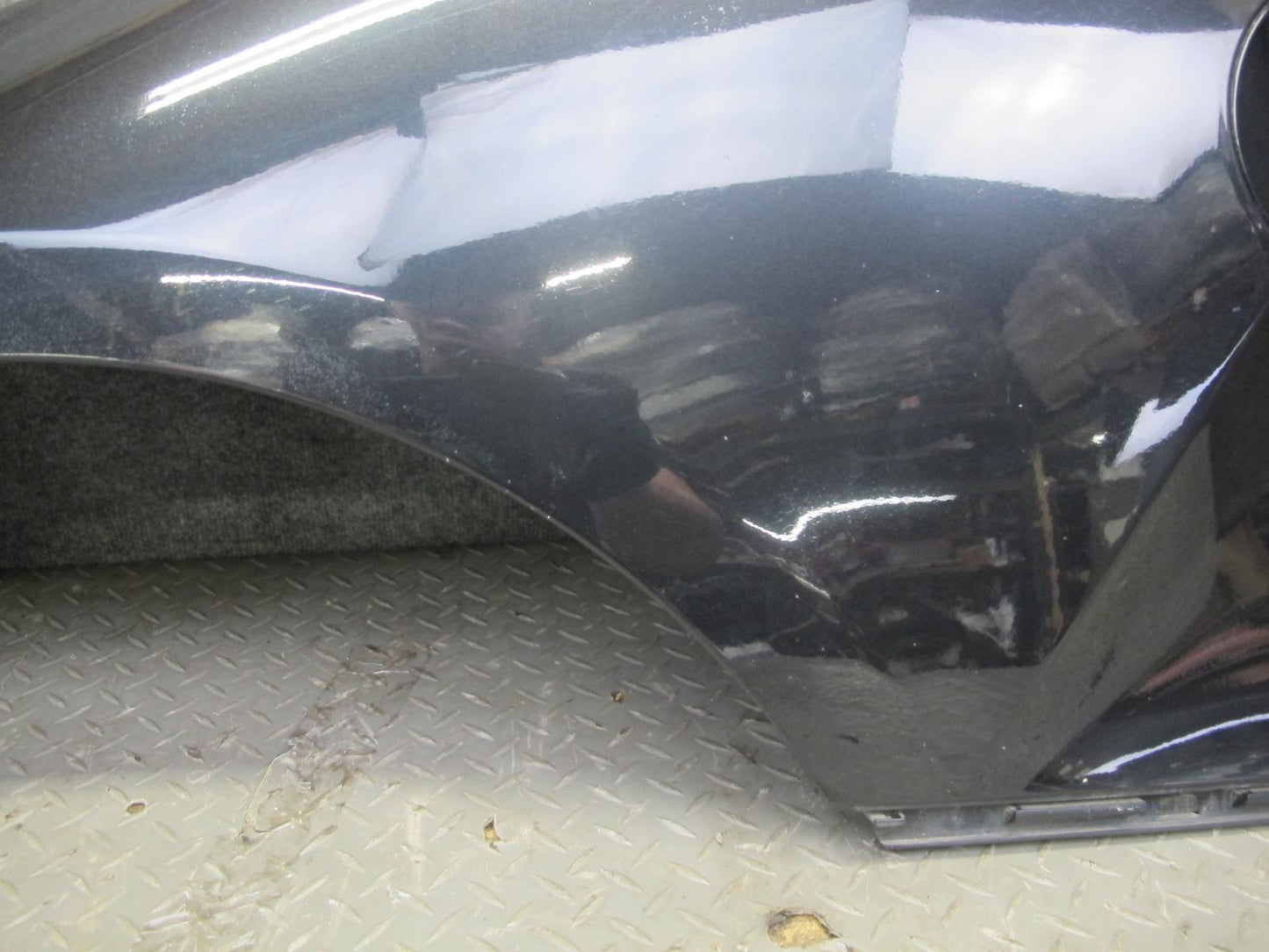 03-08 BMW E85 Z4 Front Left Fender Shell Cover Panel Black OEM