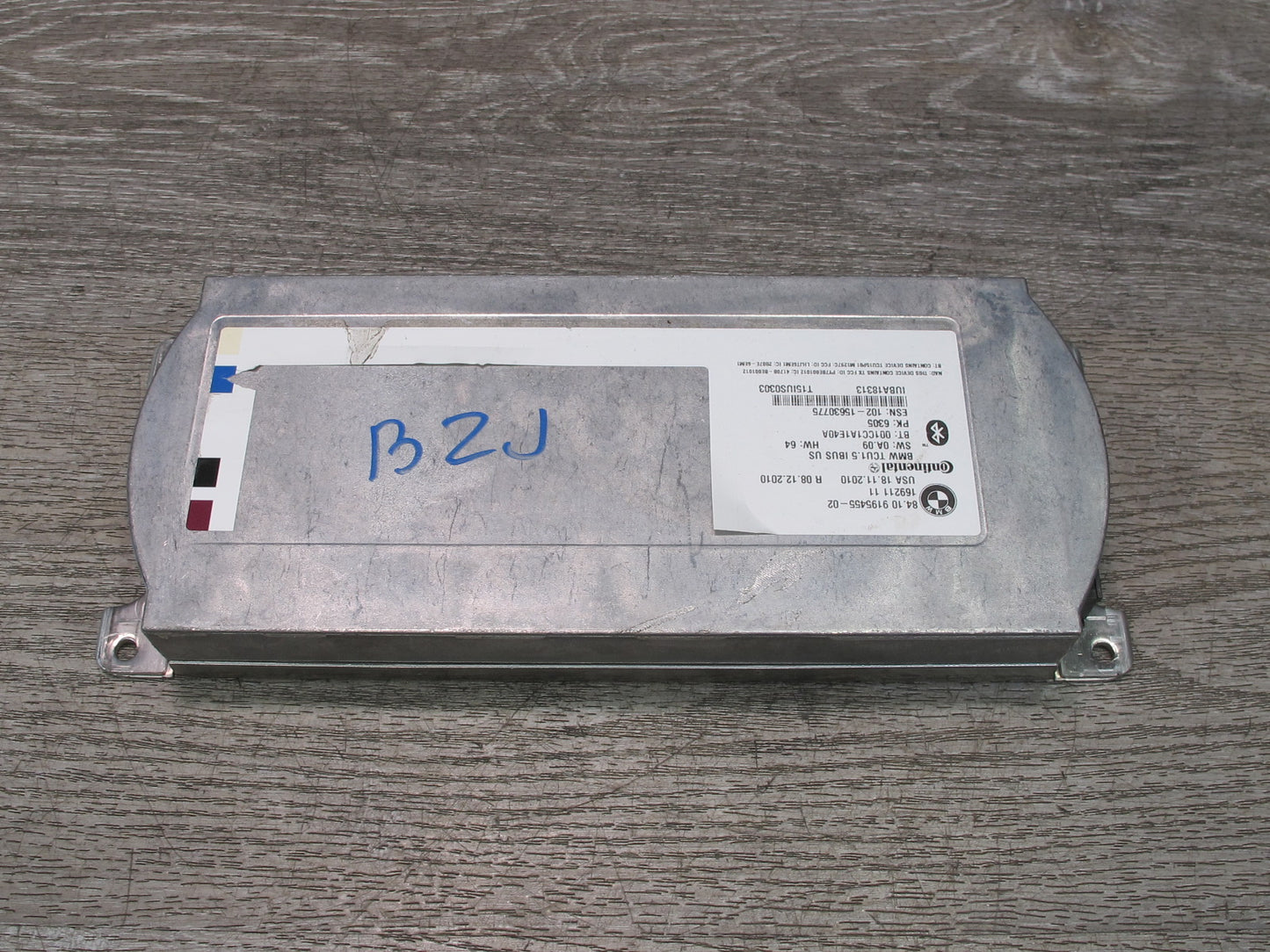 06-08 BMW E85 Z4 Telematics Bluetooth Communication Control Module 9195455 OEM