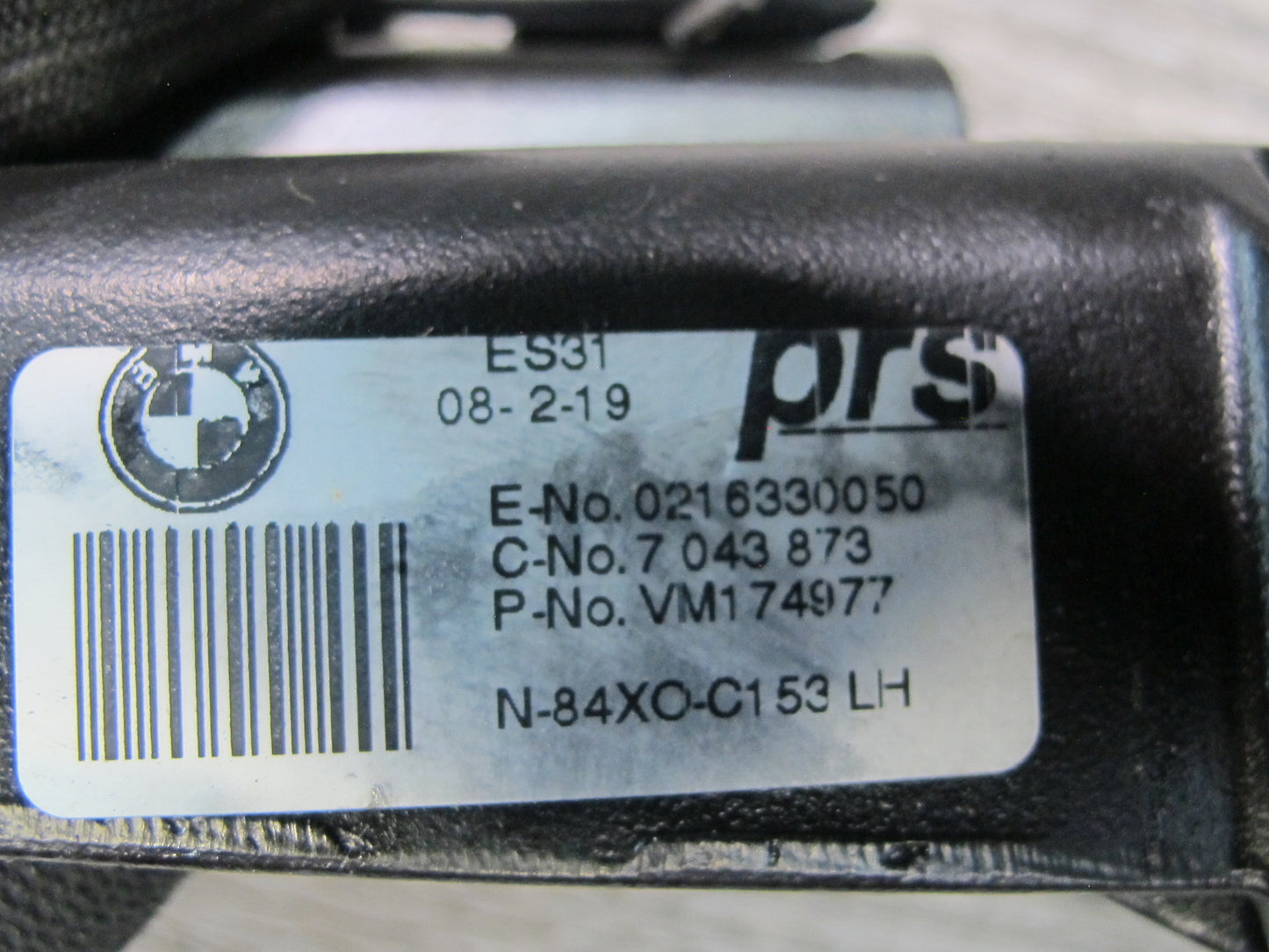 03-08 BMW E85 Z4 Left & Right TOP Lock Latch Mechanism w Hose Line Set OEM