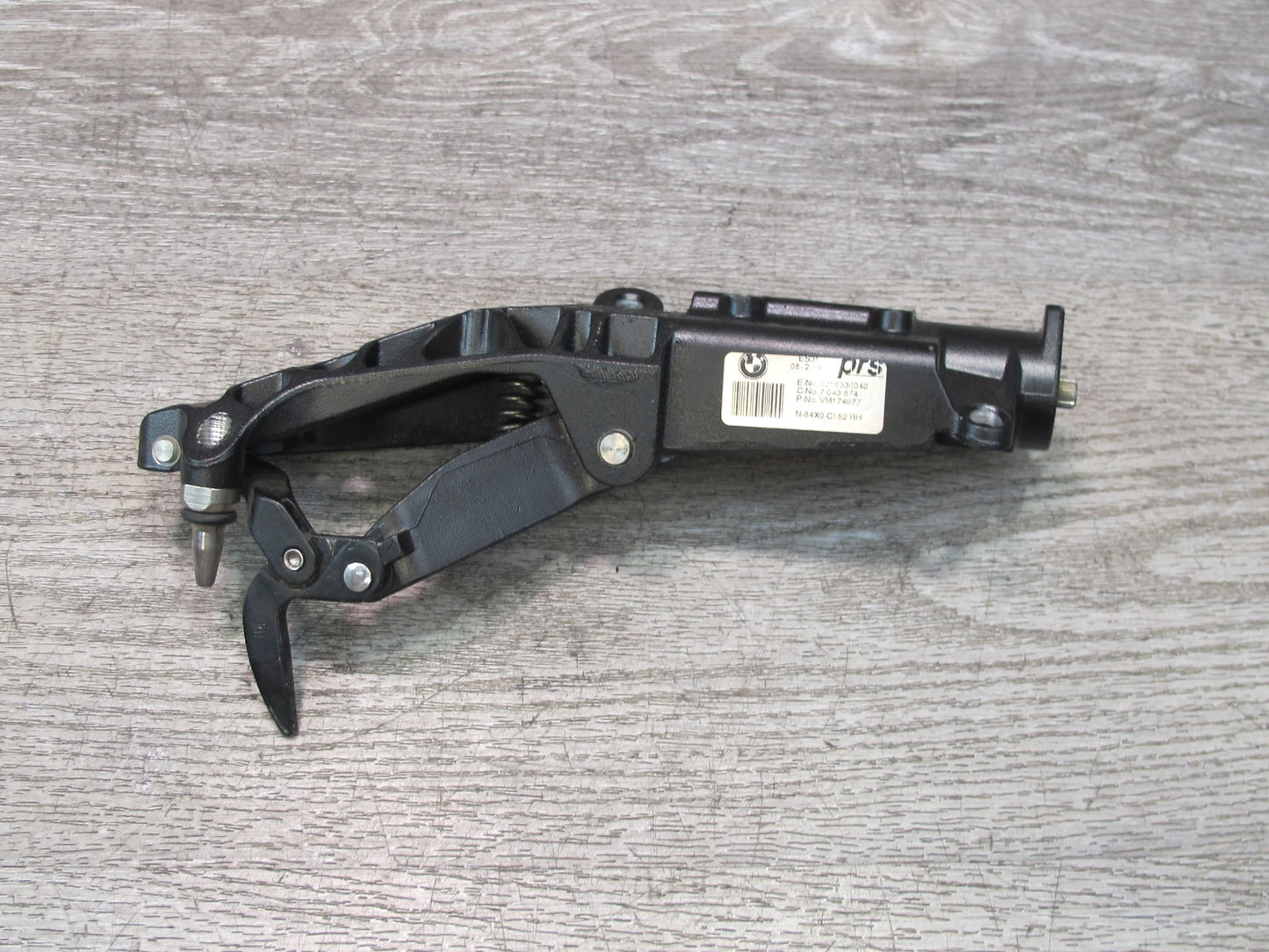 03-08 BMW E85 Z4 Left & Right TOP Lock Latch Mechanism w Hose Line Set OEM