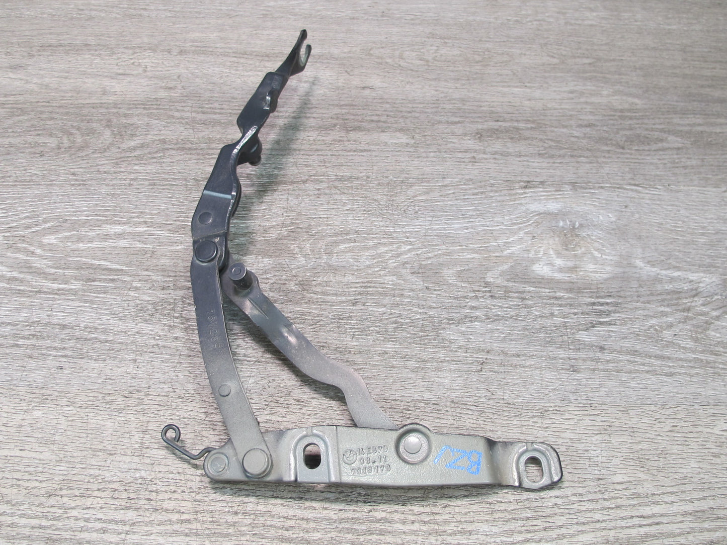03-08 BMW E85 Z4 Set of 2 Rear Left & Right Trunk Hinge Black OEM