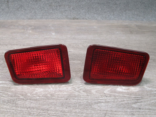 2005-2007 Hummer H2 Rear Left & Right Bumper Fog Light Lamp Set of 2