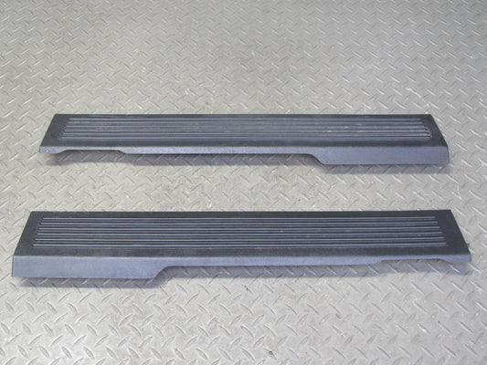2003-2009 Hummer H2 Front Left & Right Door Scuff Sill Plate Trim Panel Set of 2