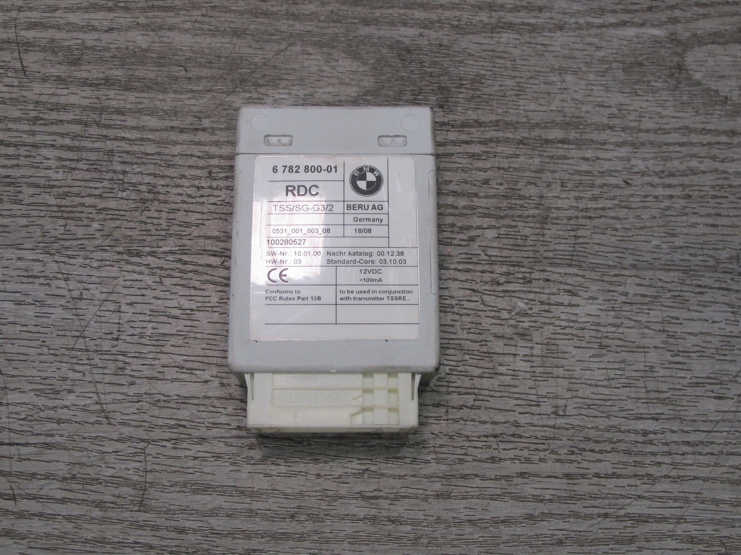 2008-2013 BMW E90 E92 E93 M3 328i 335i TPMS Tire Pressure Monitor Module 6782800