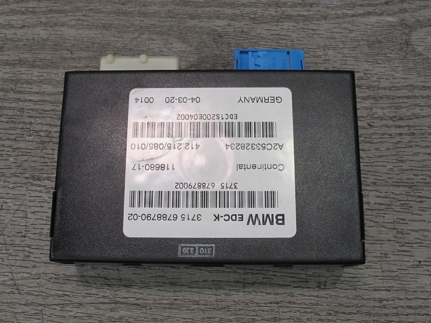 2008-2013 BMW E90 E92 E93 M3 Edc-k Suspension Control Module 6788790