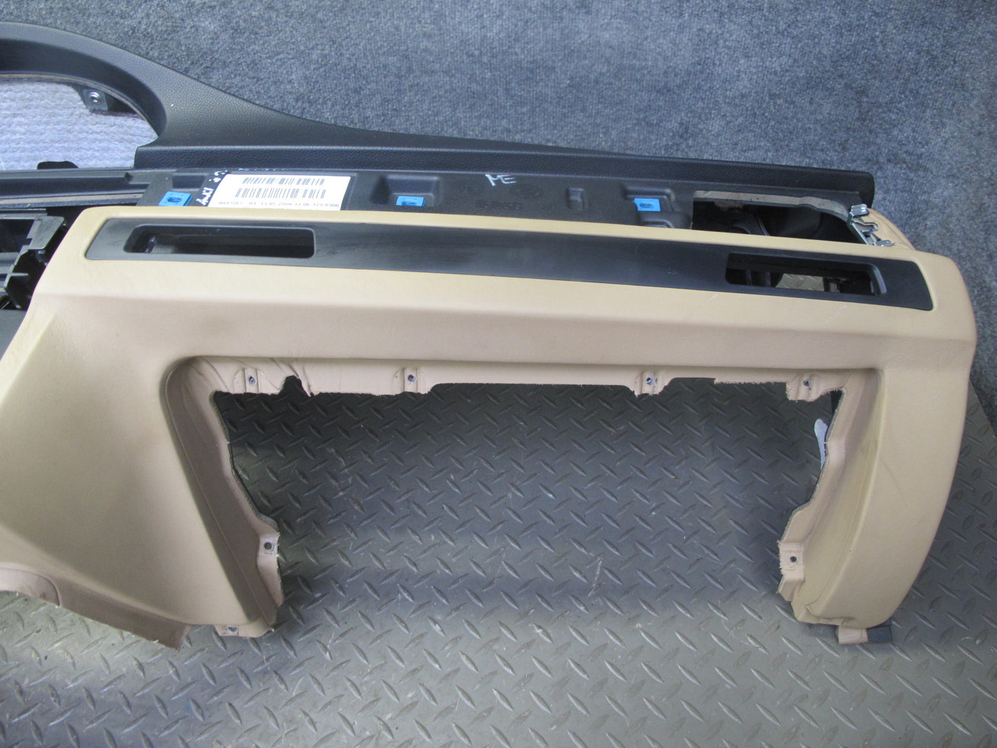 08-13 BMW E90 E92 M3 Dashboard Dash Instrument Panel Cover Double Scoop