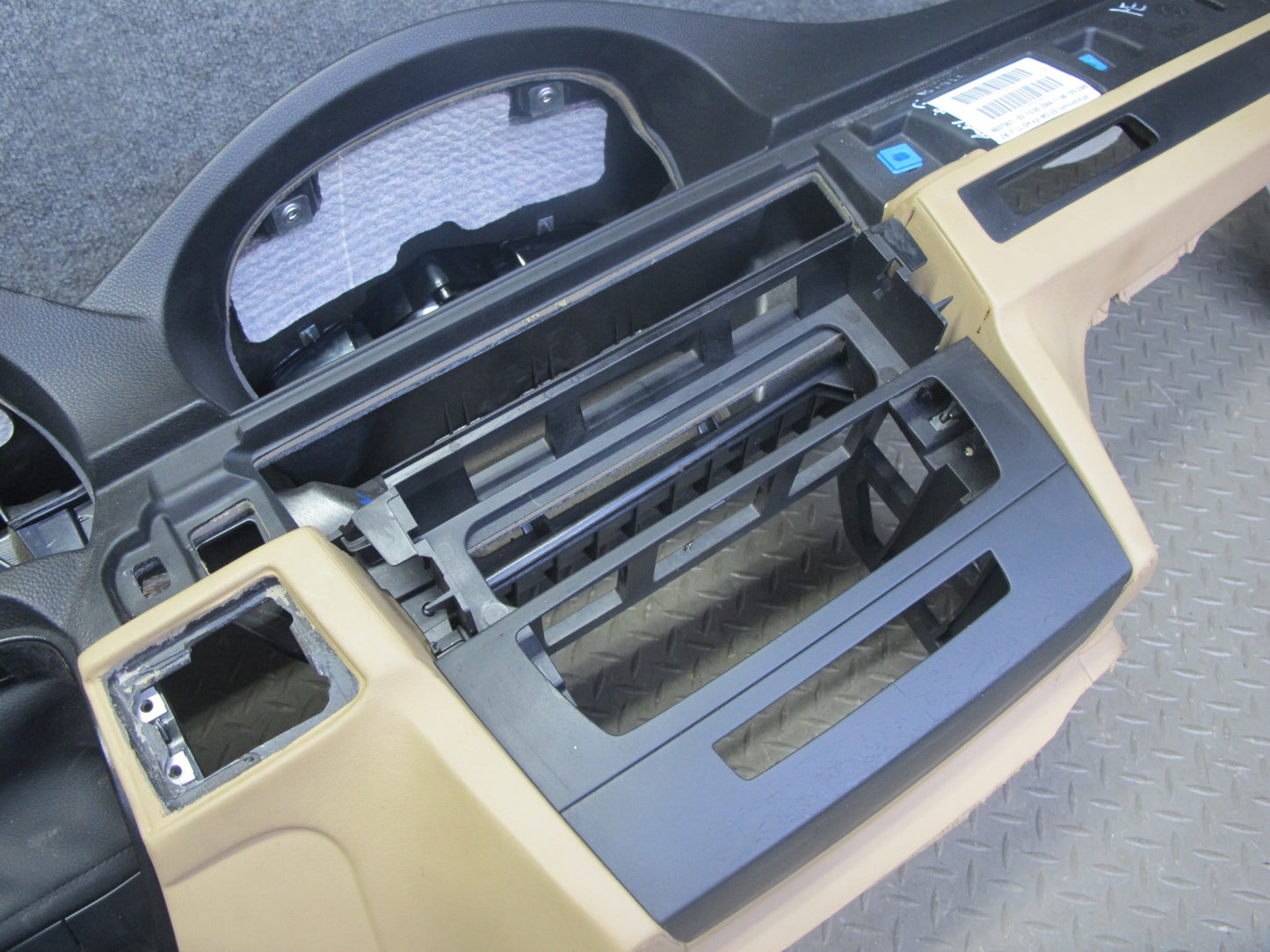 08-13 BMW E90 E92 M3 Dashboard Dash Instrument Panel Cover Double Scoop
